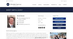 Desktop Screenshot of barrettbartelsagency.com